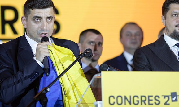 CONGRES AUR. George Simion, ales preşedinte al partidului