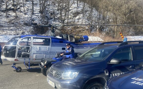 ACOLO UNDE SE AVÂNTĂ HULPAVII. Elicopter pentru paza Cetăților Dacice
