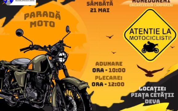 PARADĂ. Zeci de motocicliști se întâlnesc la Deva