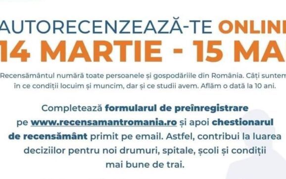 RECENSĂMÂNT. Hunedorenii nu se înghesuie la auto-recenzare