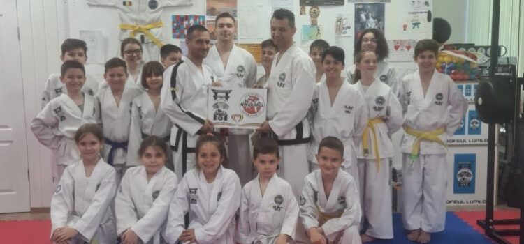 ARTE MARȚIALE. Demonstraţie de taekwondo în Deva