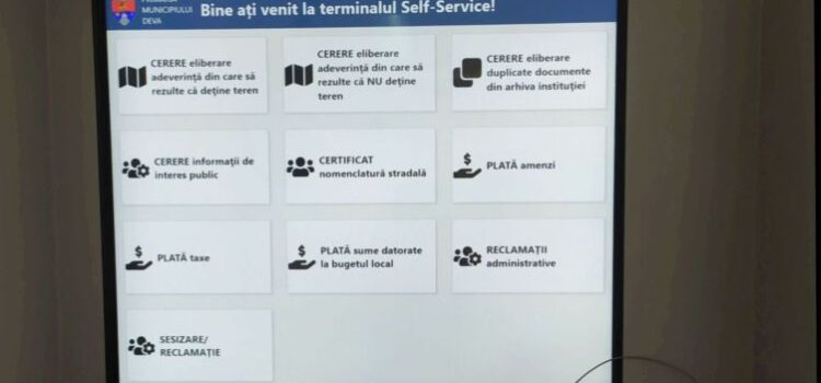 DIGITALIZARE.  Servicii electronice pentru taxelor și amenzilor