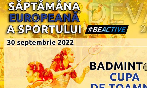 FII ACTIV! Săptămâna europeană a sportului la Deva
