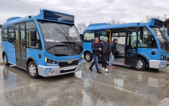 Microbuze electrice pentru transportul local din Deva