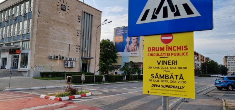 Super Rally pe străzile Devei