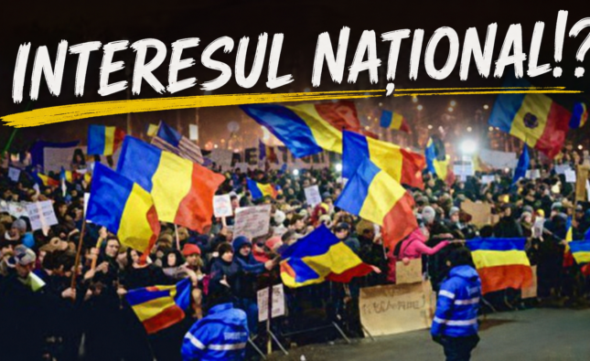 Băgatul în interesul național – sport de masă